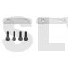 MSH71021	Rectangular washer - motor mount (2x)  Protos Max 700/800
